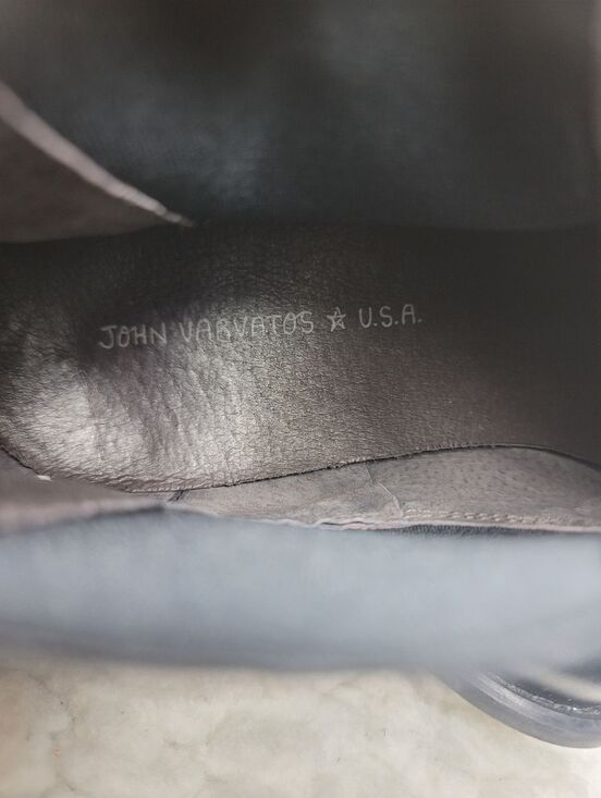 John Varvatos USA Chelsea Boots Mens Size 10.5M Black Leather Pull On Almond Toe main image 6